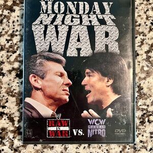 WWE Monday Night War DVD - Black and White Cover